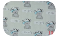 Diaper - 7052 - TETRA PRINT - ATK - size 70x80 cm MIX PRINT