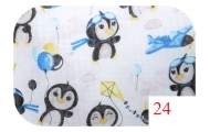 Diaper - 7052 - TETRA PRINT - ATK - size 70x80 cm MIX PRINT