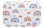 Diaper - 7052 - TETRA PRINT - ATK - size 70x80 cm MIX PRINT