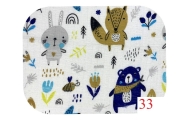 Diaper - 7052 - TETRA PRINT - ATK - size 70x80 cm MIX PRINT