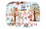 Sauskelnės - 7052 - TETRA PRINT - ATK - dydis 70x80 cm MIX PRINT 1 vnt