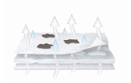 Protective cover for mattress - KOMFI - size 60x120 cm