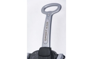 Ride-on car with handle - 614R - rubber wheels - WHITE