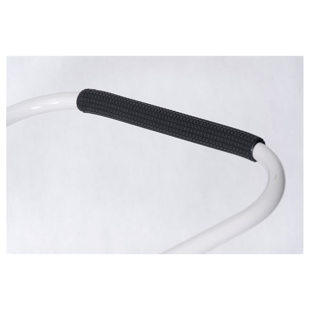 Sled metal with  handle to push - KUBUŚ - GREY