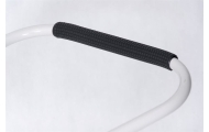 Sled metal with  handle to push - KUBUŚ - GREY