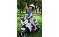 Battery Motorbike  - 6V - 01300ST - WHITE