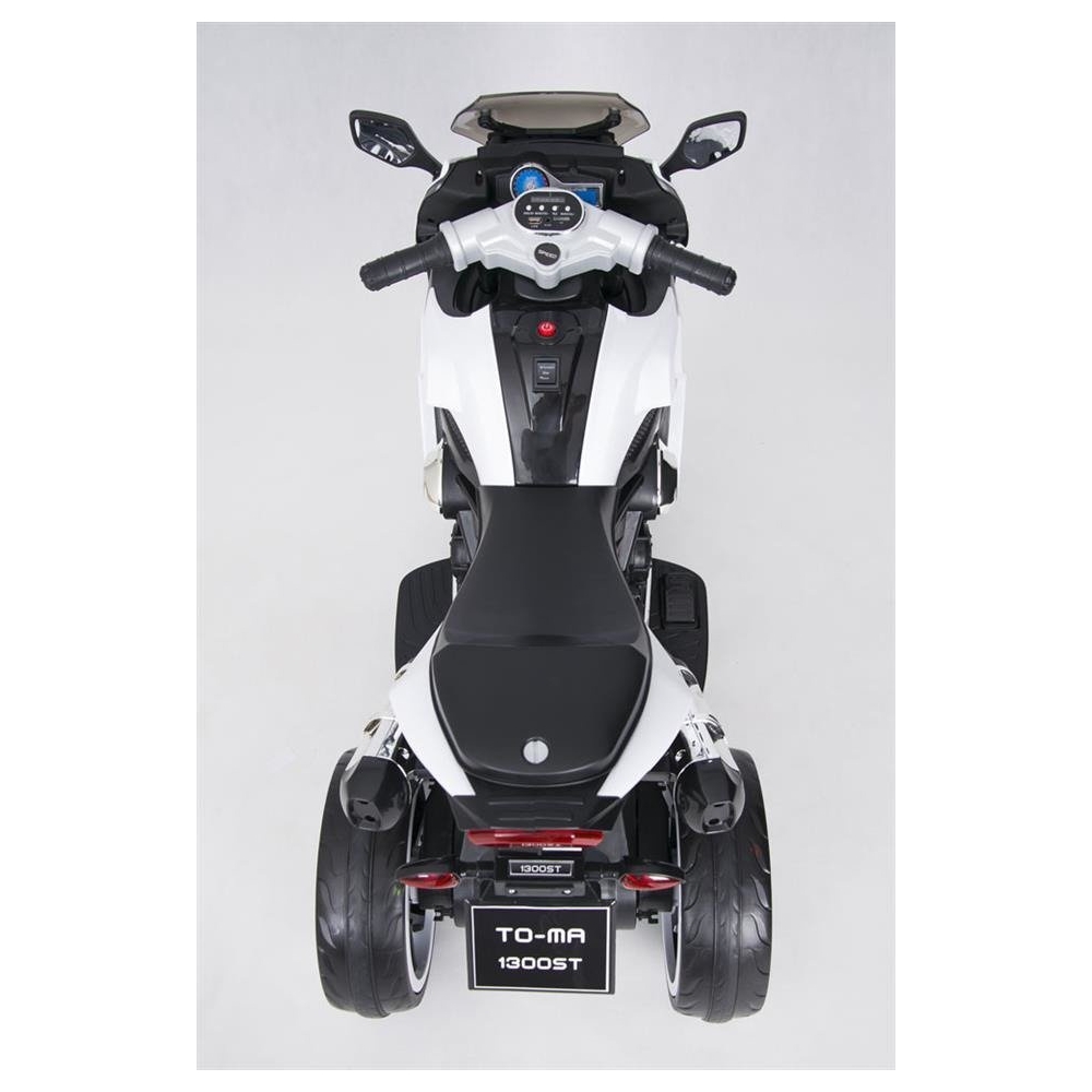 Battery Motorbike  - 6V - 01300ST - WHITE