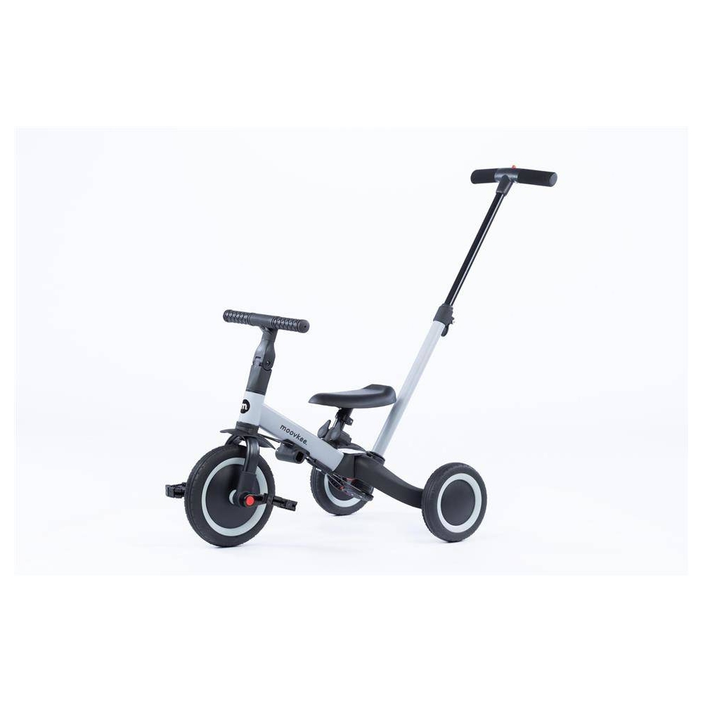 Triratukas - Balansinis dviratis - 6in1 - MIKE - COOL GREY - MOOVKEE