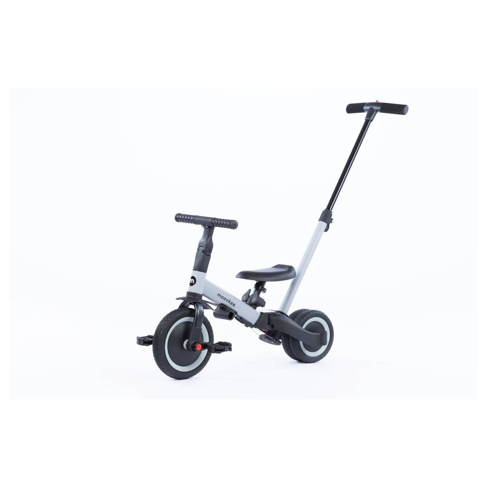 Triratukas - Balansinis dviratis - 6in1 - MIKE - COOL GREY - MOOVKEE