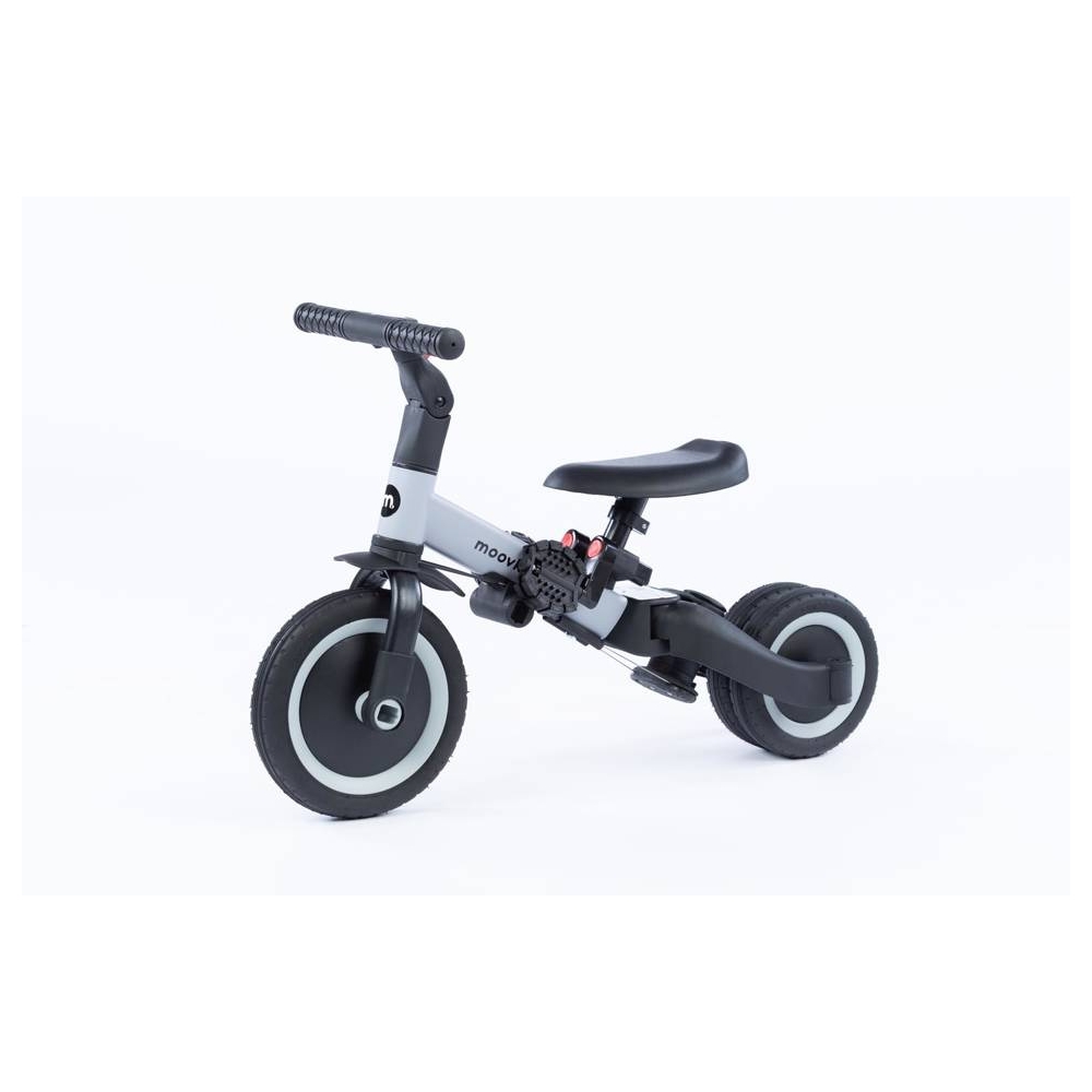 Tricycle - Balance Bike - 6in1 -  MIKE - COOL GREY - MOOVKEE