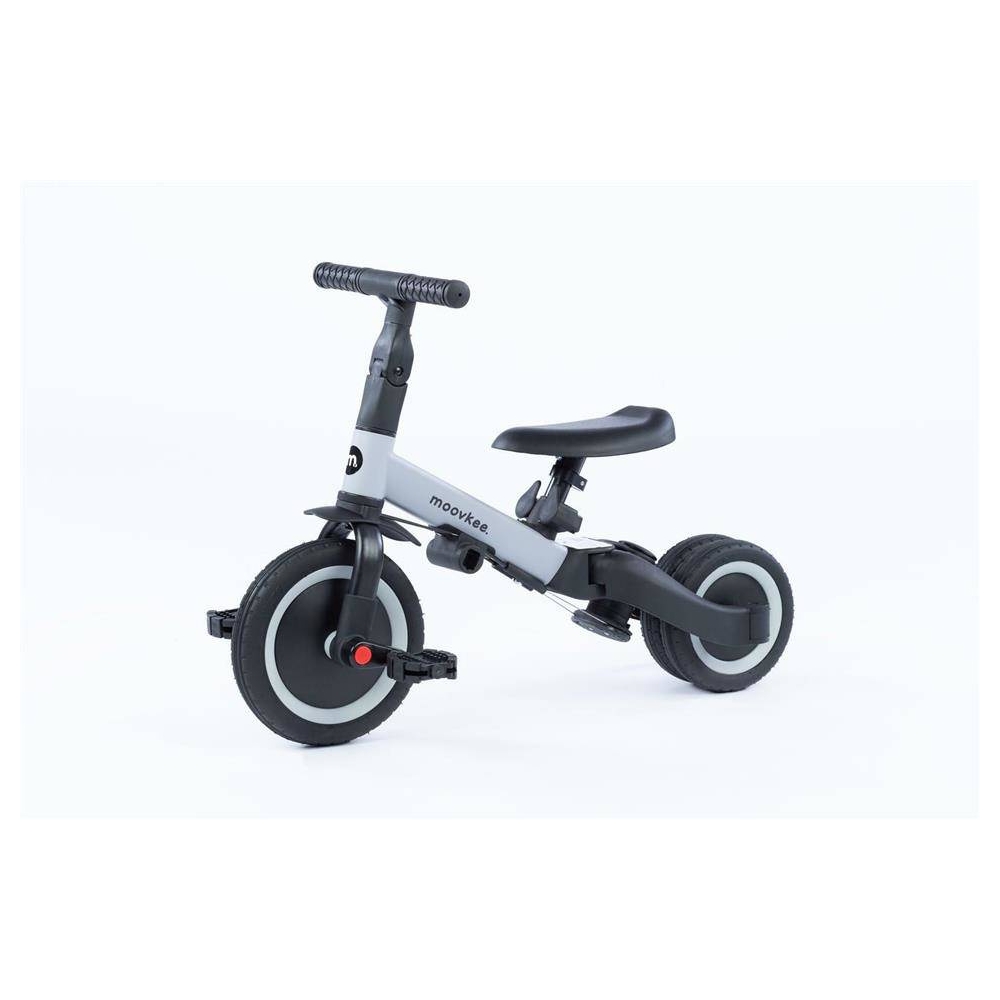 Triratukas - Balansinis dviratis - 6in1 - MIKE - COOL GREY - MOOVKEE