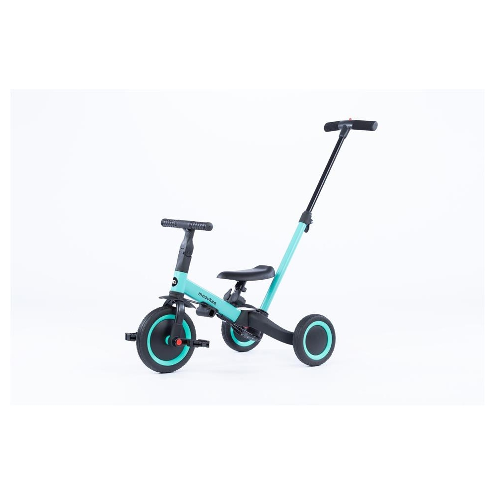 Tricycle - Balance Bike - 6in1 -  MIKE -  OCEAN BLUE - MOOVKEE