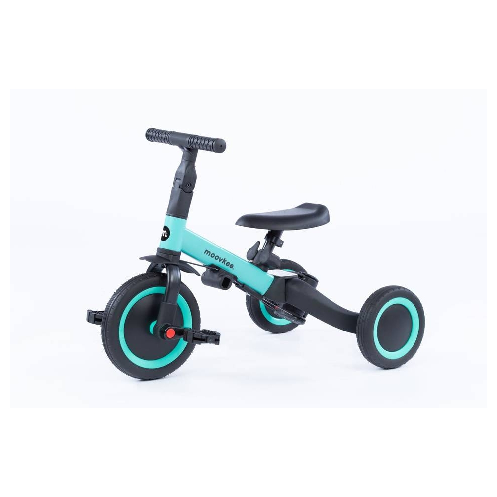 Tricycle - Balance Bike - 6in1 -  MIKE -  OCEAN BLUE - MOOVKEE