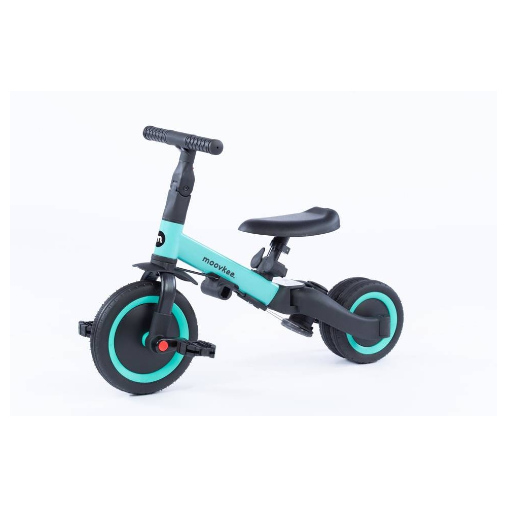 Tricycle - Balance Bike - 6in1 -  MIKE -  OCEAN BLUE - MOOVKEE