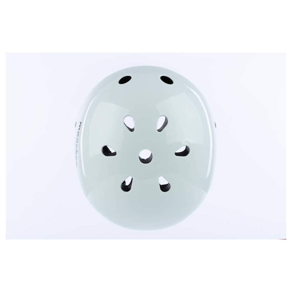 Bicycle helmet - YF-1 - MOOVKEE - GLOSSY - WHITE - size 48-55