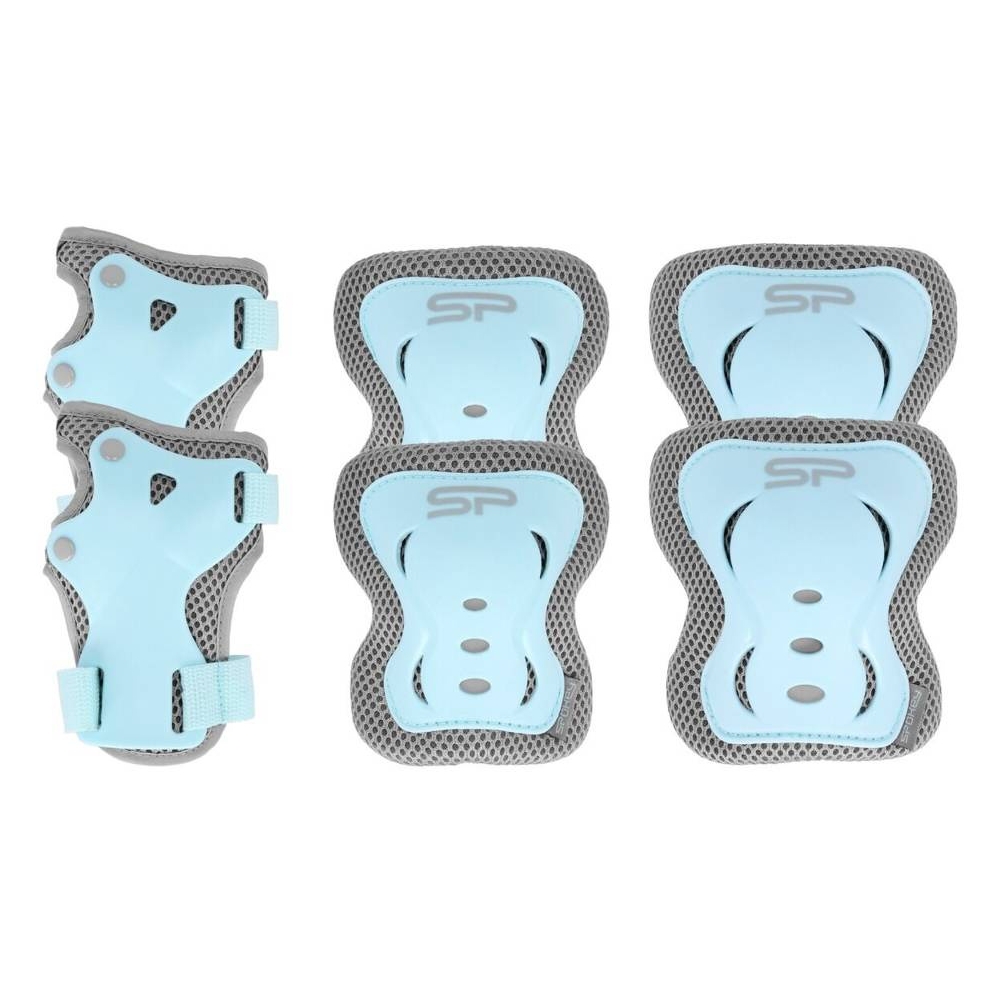 Vaikiškų apsaugų rinkinys - 940929 - SHIELD - MĖLYNA/ŽALIA - L dydis