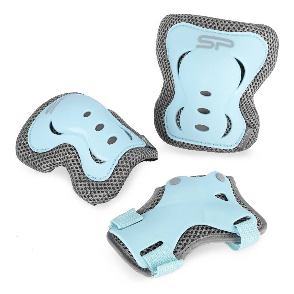Vaikiškų apsaugų rinkinys - 940929 - SHIELD - MĖLYNA/ŽALIA - L dydis