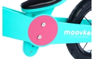 Balance Bike - Wooden - 0C074 - JACK - SWEET PINK & BABY BLUE - MOOVKEE