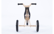Tricycle - Balance Bike - Wooden - 2in1 - 0C075 - JANE - NATURAL WOOD & NICE BLACK - MOOVKEE