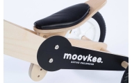 Tricycle - Balance Bike - Wooden - 2in1 - 0C075 - JANE - NATURAL WOOD & NICE BLACK - MOOVKEE