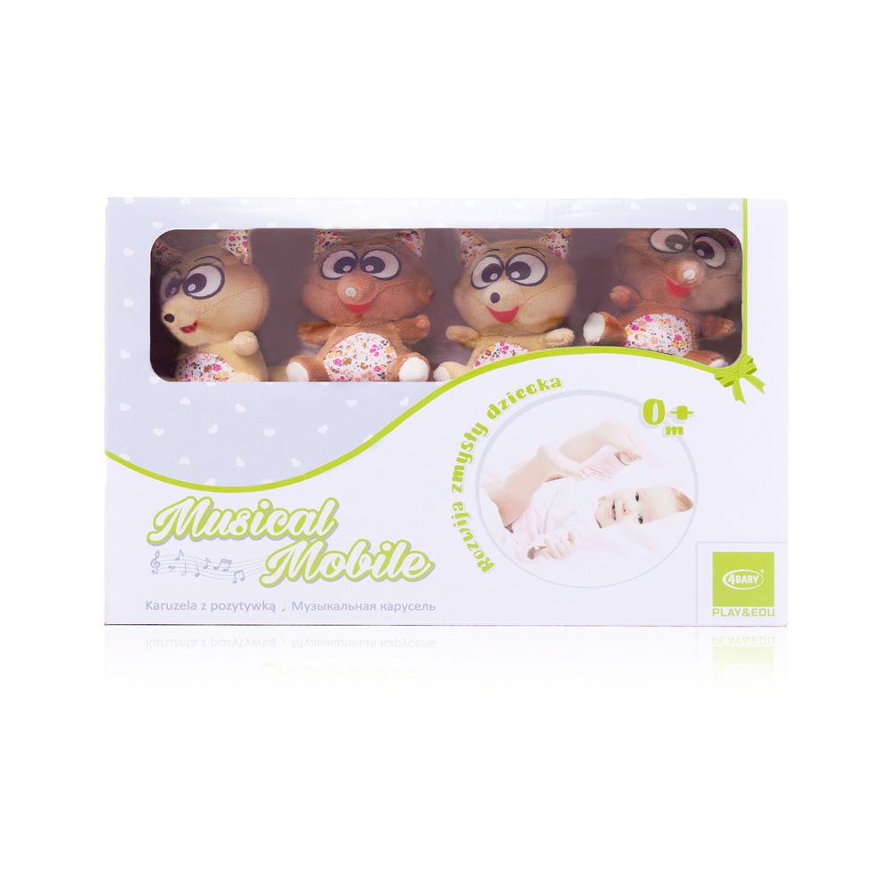 P&E 57879 KARUZELKA MUSICAL MOBILE FOX