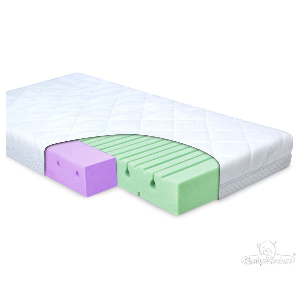 Ortopedinis čiužinys dual MATEX 60x120x10 cm