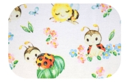 Diaper - 25202  - FLANNEL PRINT - EGA - BAJKOWE OWADY  - size 70x80 cm