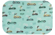 Sauskelnės - 19089 - FLANEL PRINT - EGA - KING IN AUCIE - MINT - dydis 70x80 cm