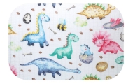 Diaper - 26889 - TETRA PRINT - EGA -  PARK JURAJSKI  - size 70x80 cm