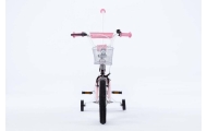 Dviratis - XXV- TOMABIKE 14" - PLATINUM - LIGHT PINK