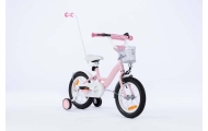Bicycle - XXV- TOMABIKE 14"  - PLATINUM -  LIGHT PINK