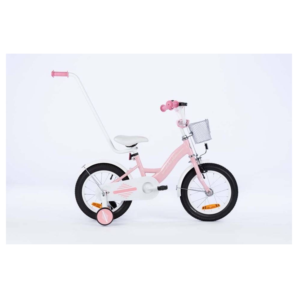 Dviratis - XXV- TOMABIKE 14" - PLATINUM - LIGHT PINK