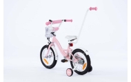 Bicycle - XXV- TOMABIKE 14"  - PLATINUM -  LIGHT PINK