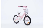 Bicycle - XXV- TOMABIKE 14"  - PLATINUM -  LIGHT PINK