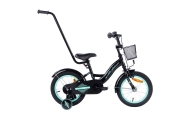 Bicycle - XXV- TOMABIKE 14"  - PLATINUM -  BLACK / TURKUS