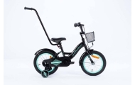 Bicycle - XXV- TOMABIKE 14"  - PLATINUM -  BLACK / TURKUS