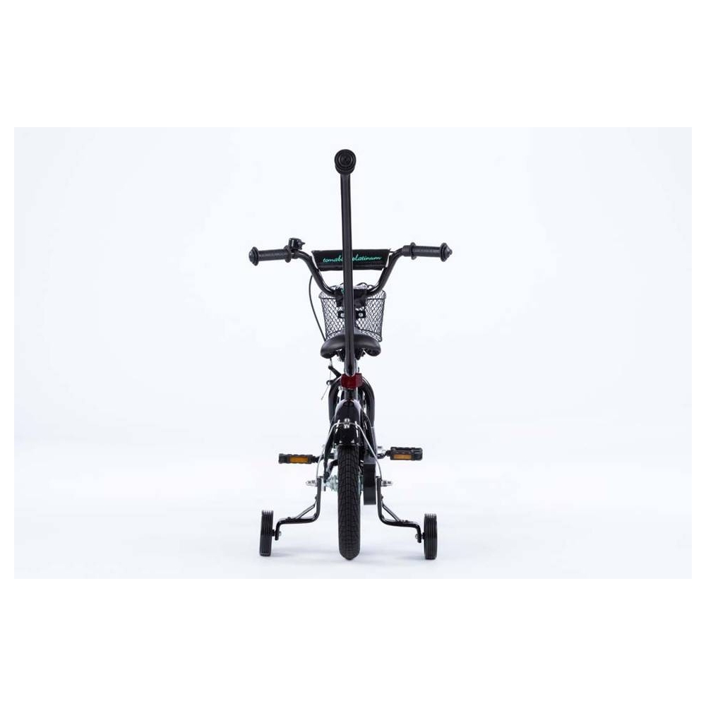Dviratis - XXV- TOMABIKE 14" - PLATINUM - BLACK / TURKUS