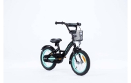 Dviratis - XXV- TOMABIKE 14" - PLATINUM - BLACK / TURKUS