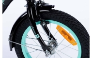 Bicycle - XXV- TOMABIKE 14"  - PLATINUM -  BLACK / TURKUS