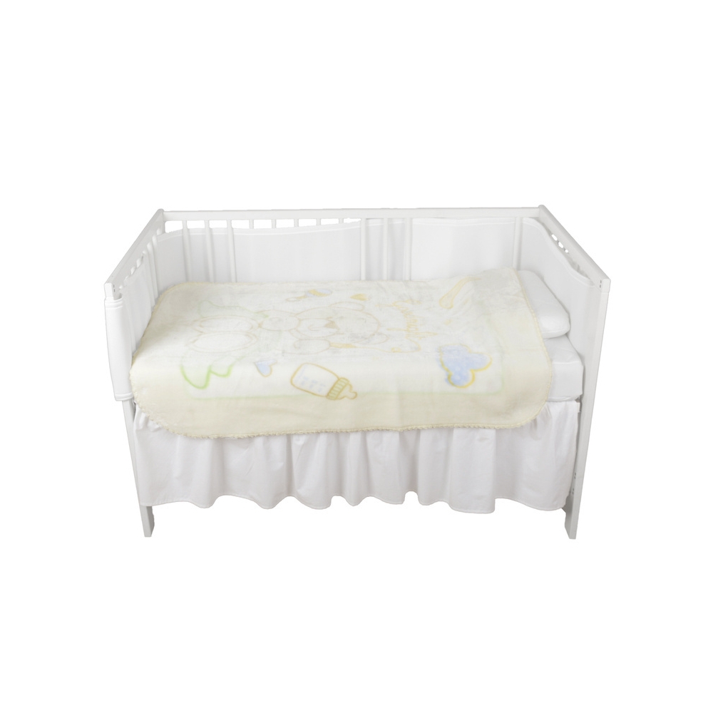 Blanket - TB0394 - SHELL- size 80x100 - ECRU