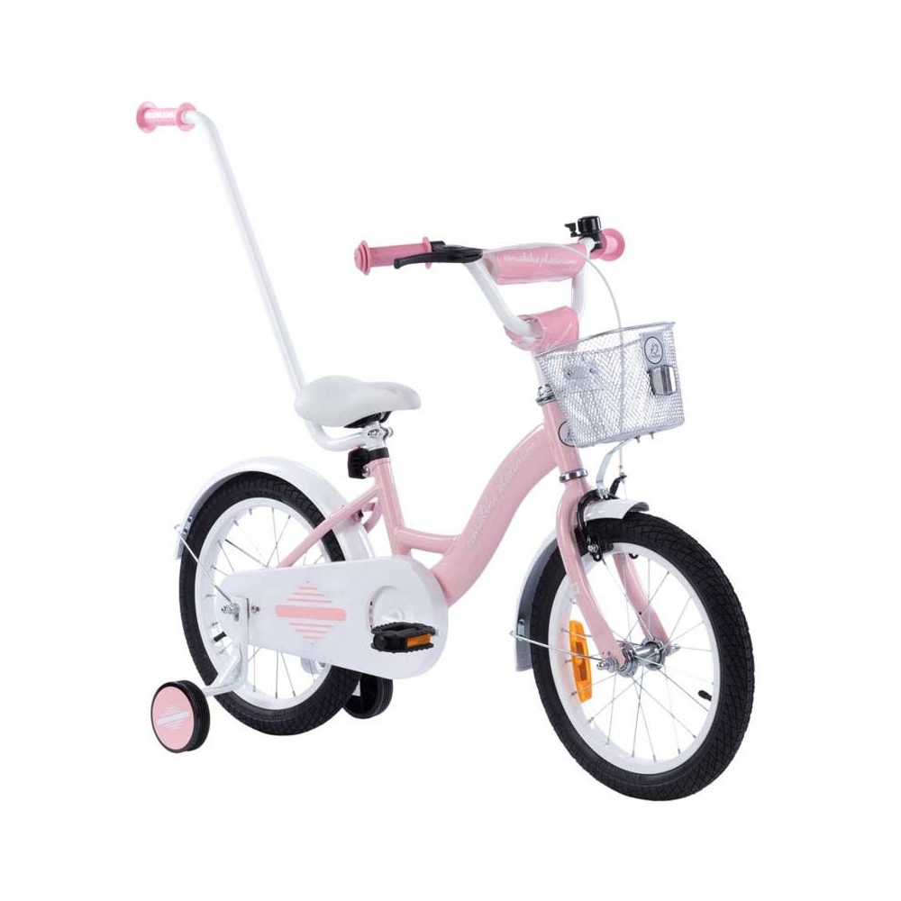 Bicycle - XXV - TOMABIKE 16"  - PLATINUM - LIGHT PINK