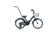 Bicycle - XXV - TOMABIKE 18"  - PLATINUM - BLACK / TURKUS