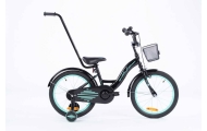 Bicycle - XXV - TOMABIKE 18"  - PLATINUM - BLACK / TURKUS