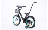 Bicycle - XXV - TOMABIKE 18"  - PLATINUM - BLACK / TURKUS