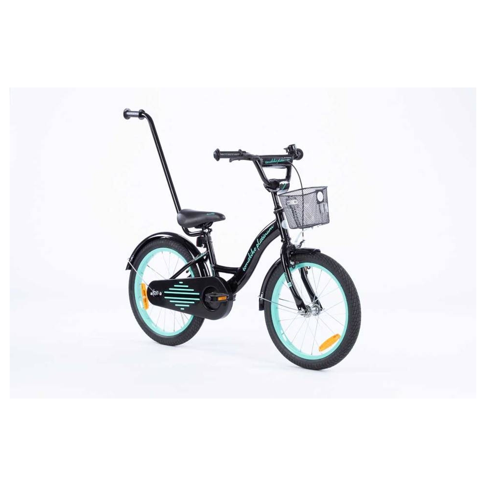 Bicycle - XXV - TOMABIKE 18"  - PLATINUM - BLACK / TURKUS
