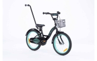 Bicycle - XXV - TOMABIKE 18"  - PLATINUM - BLACK / TURKUS