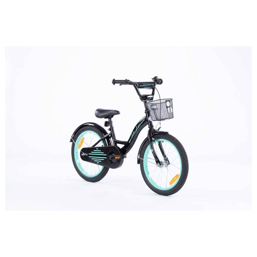 Bicycle - XXV - TOMABIKE 18"  - PLATINUM - BLACK / TURKUS