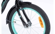 Bicycle - XXV - TOMABIKE 18"  - PLATINUM - BLACK / TURKUS