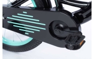 Bicycle - XXV - TOMABIKE 18"  - PLATINUM - BLACK / TURKUS