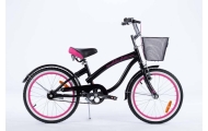 Bicycle - XXIII - TOMABIKE 18"  - CRUISER - BLACK / PINK